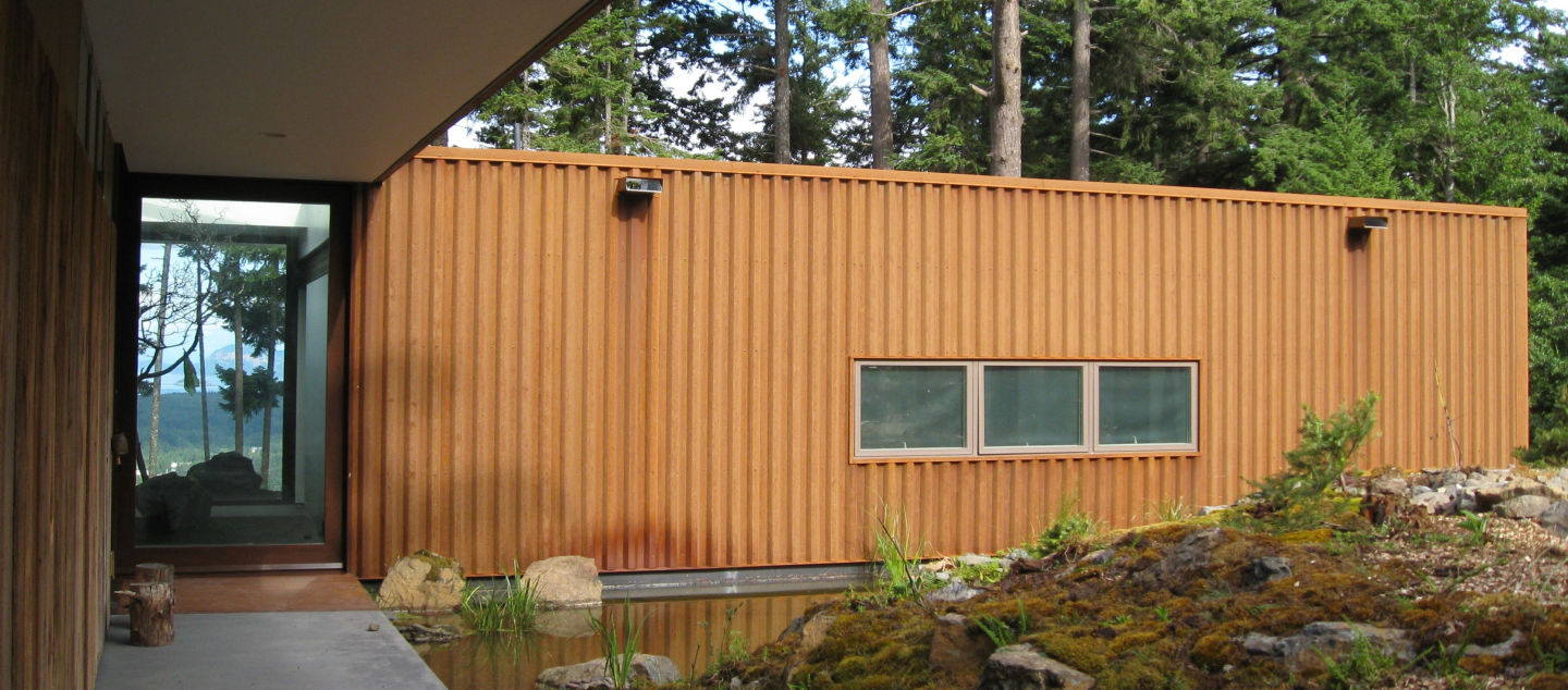 Eagle Ridge residence built by Dowbuilt on Orcas Island in Washington