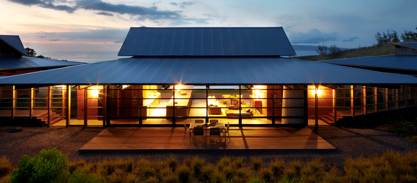 Slaughterhouse residence built by Dowbuilt in Maui, Hawaii