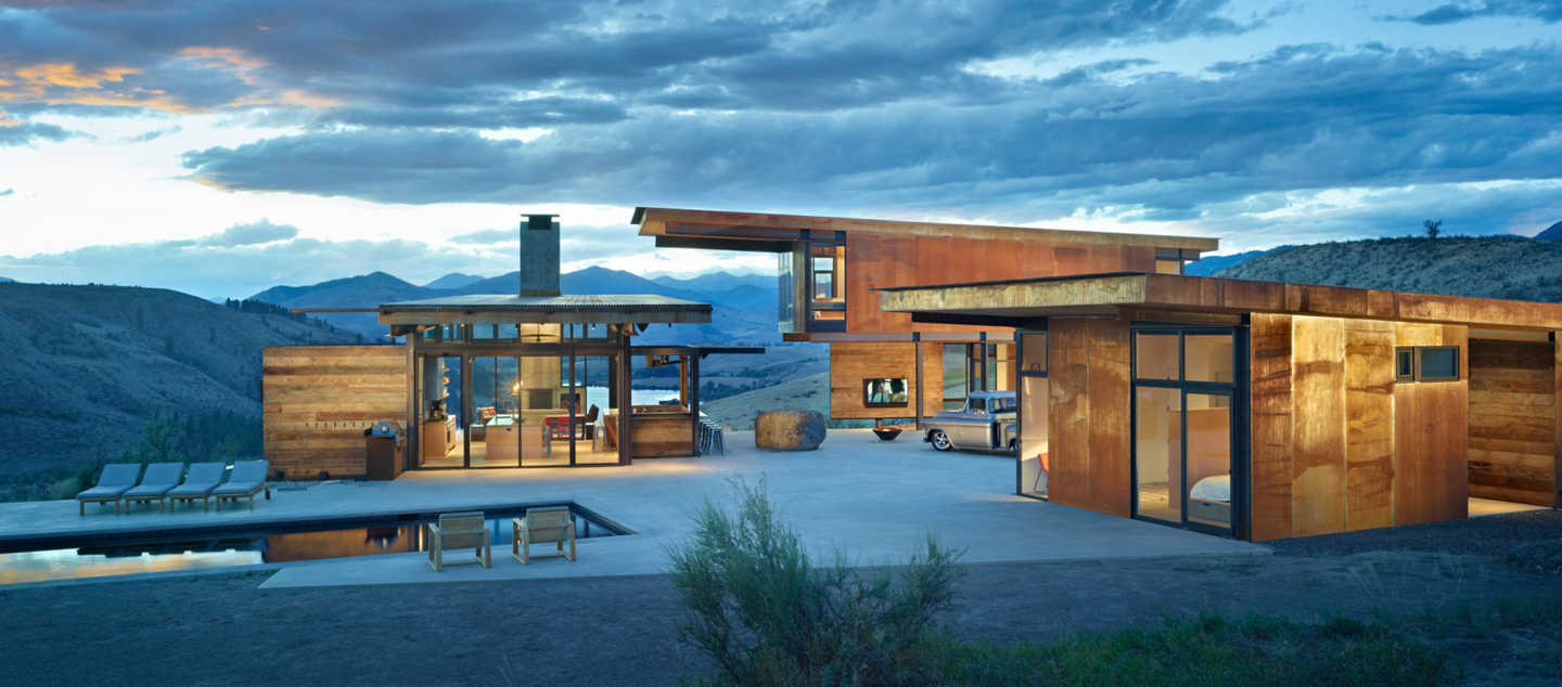 Studhorse residence, built by Dowbuilt in Washington