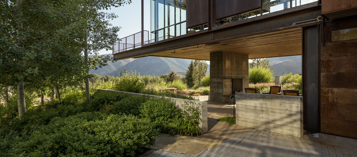 Bigwood residence built by Dowbuilt in Sun Valley, Idaho