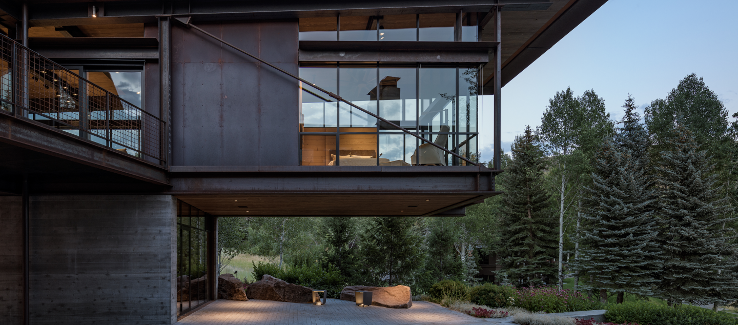 Bigwood residence built by Dowbuilt in Sun Valley, Idaho