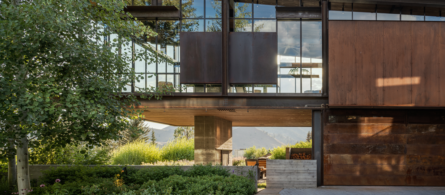 Bigwood residence built by Dowbuilt in Sun Valley, Idaho