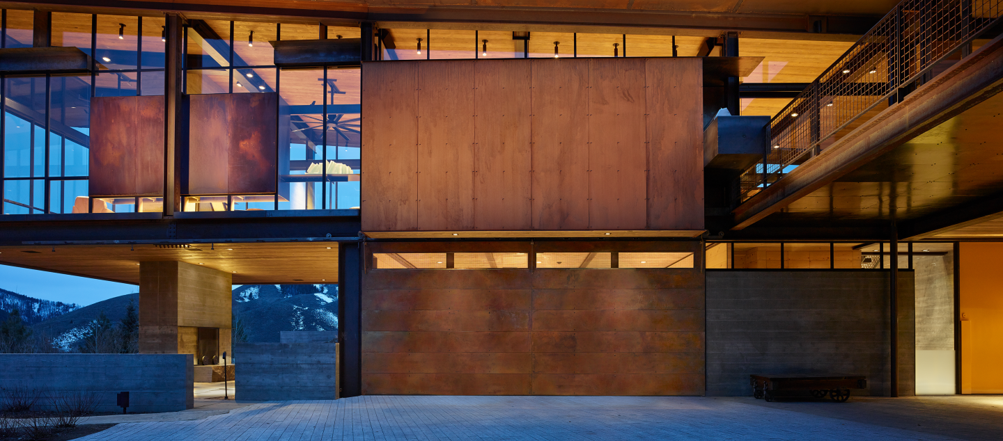 Bigwood residence built by Dowbuilt in Sun Valley, Idaho