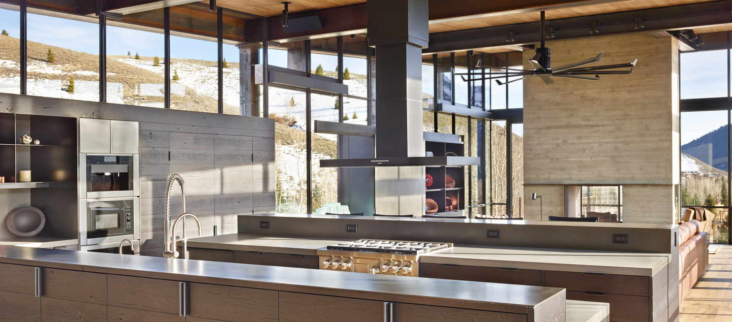 Bigwood residence built by Dowbuilt in Sun Valley, Idaho