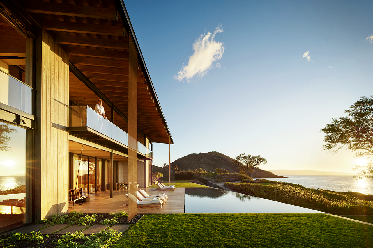 Makena residence built by Dowbuilt in Maui, Hawaii