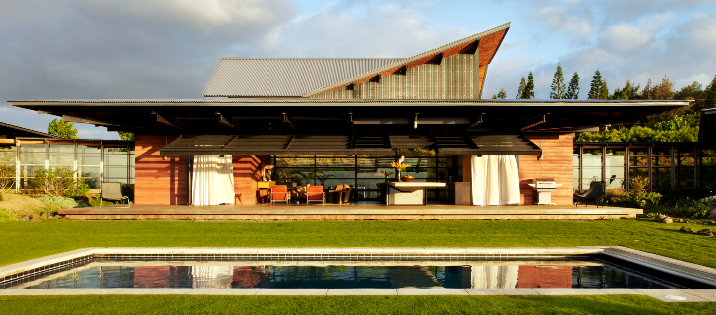 Slaughterhouse residence built by Dowbuilt in Maui, Hawaii