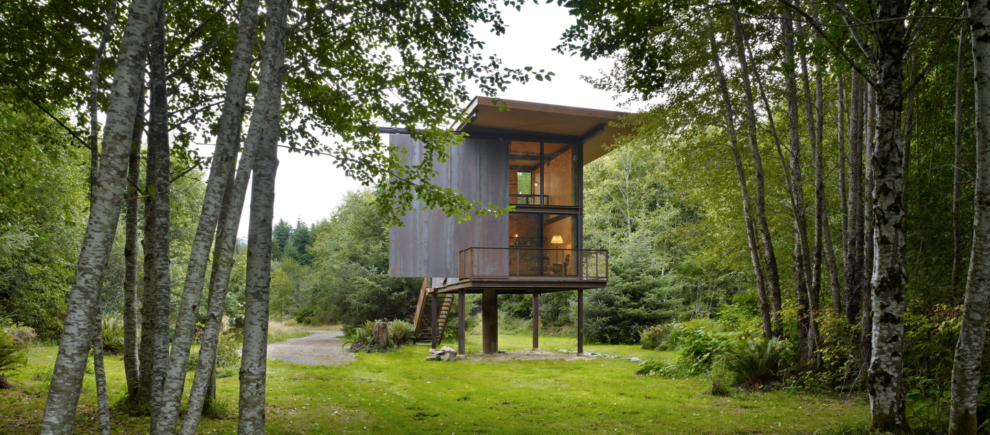 Sol Duc Cabin built by Dowbuilt in Washington