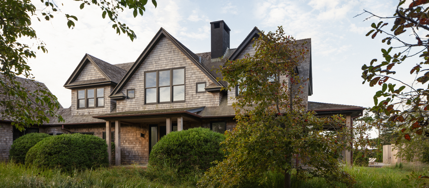 Montauk residence, built by Dowbuilt in New York