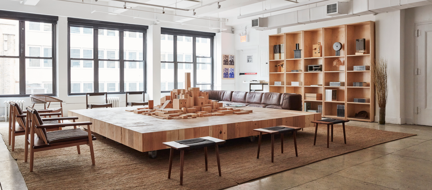 Olson Kundig's New York Office, built by Dowbuilt