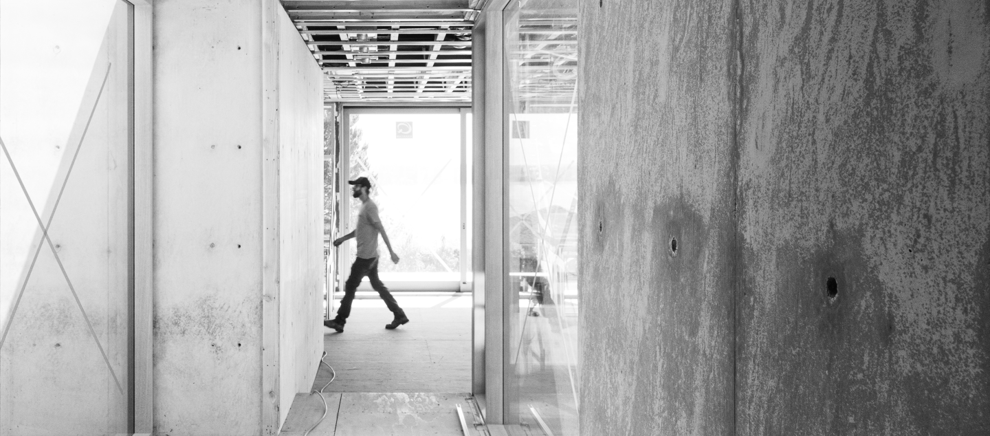 Courtyard House in Seattle, built by Dowbuilt