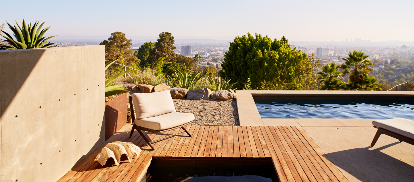 Hollywood Hills Residence, built by Dowbuilt in Los Angeles