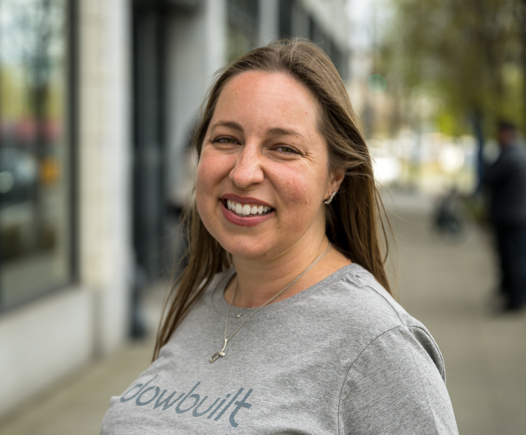 Jen Lahiff, senior service manager for Dowbuilt