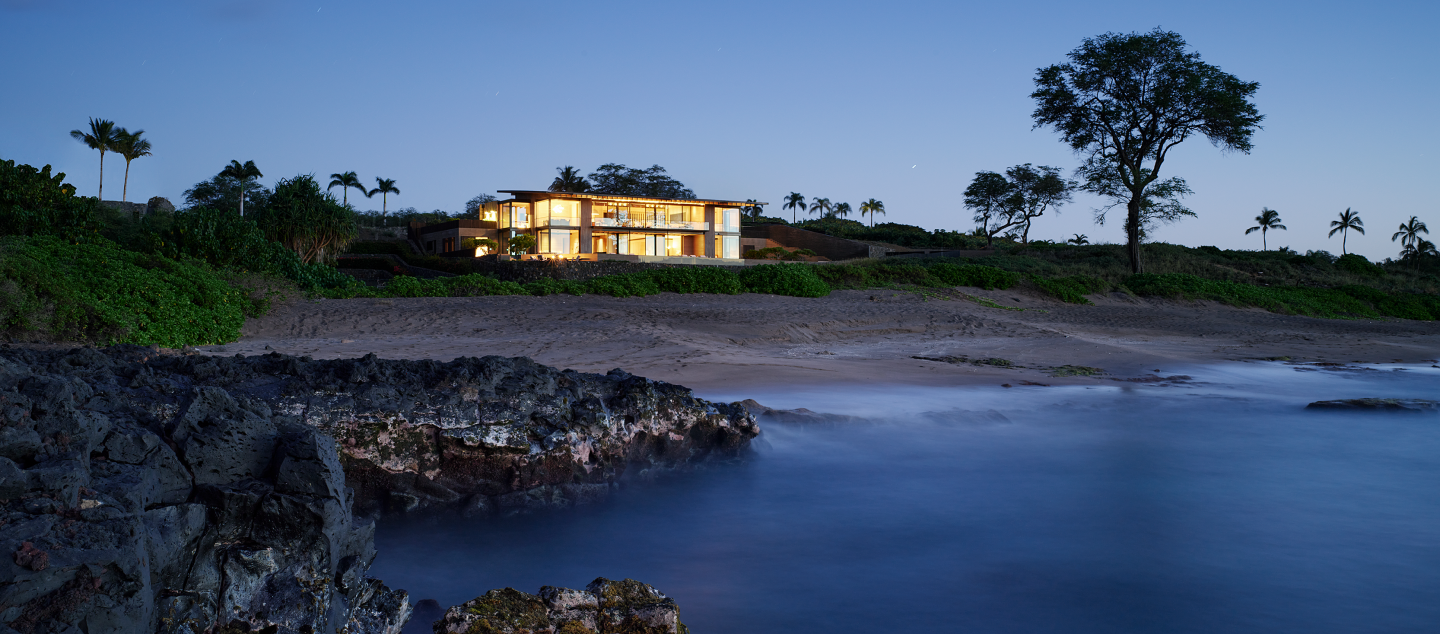 Makena residence built by Dowbuilt in Maui, Hawaii