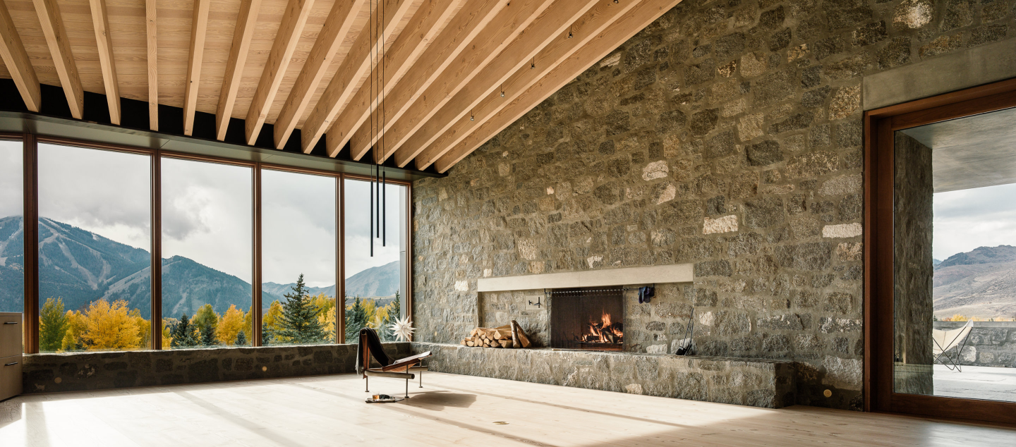  Sun Valley house built by Dowbuilt in Sun Valley, Idaho