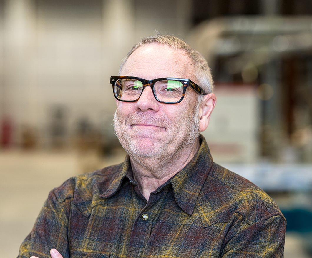 Jim Sangster, woodshop manager for Dowbuilt in Seattle