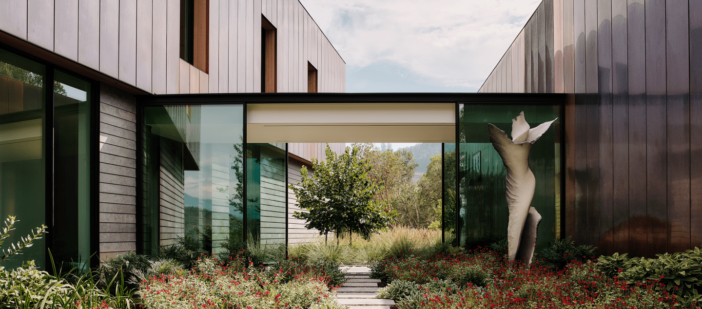 Madrone Ridge residence, built by Dowbuilt in California