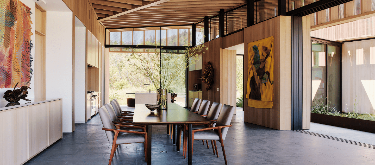Madrone Ridge residence, built by Dowbuilt in California