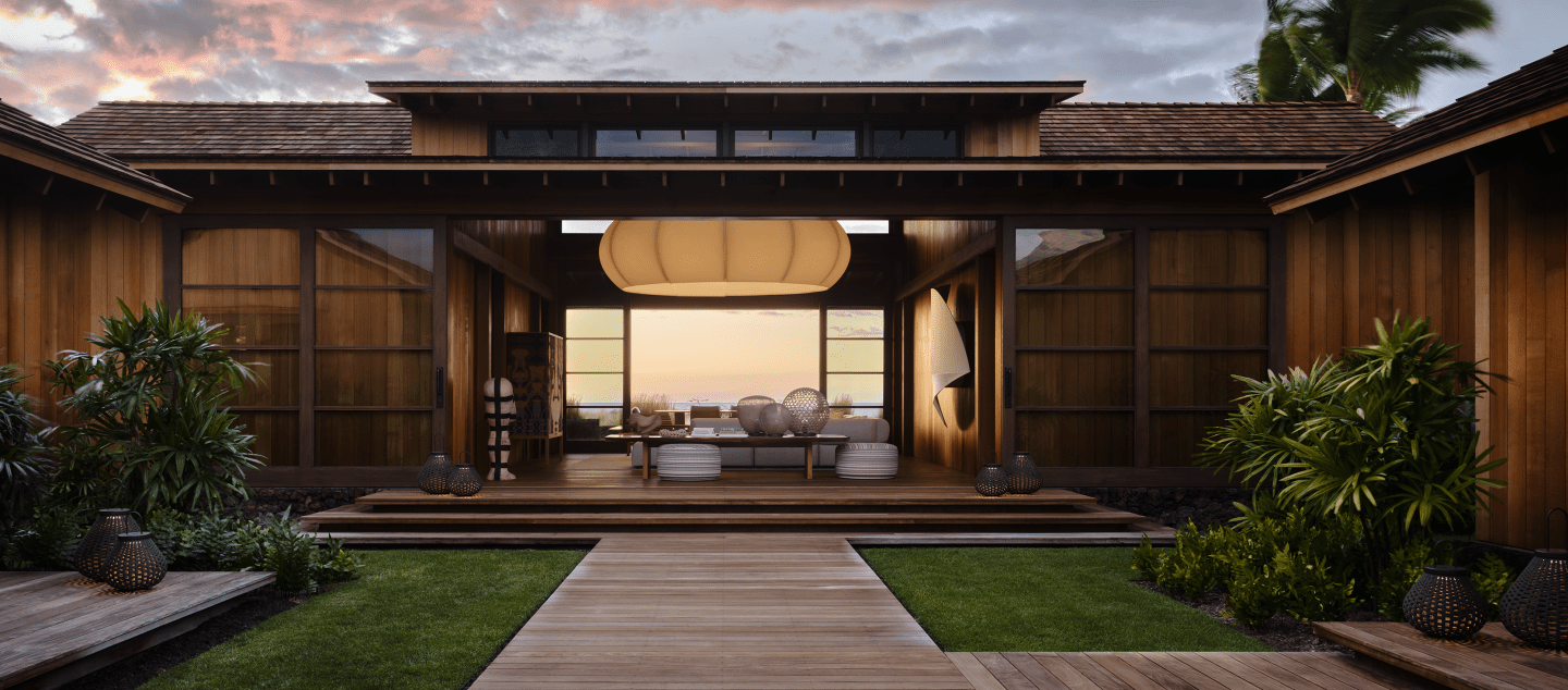 Kukio Cottage built by Dowbuilt in Hawaii