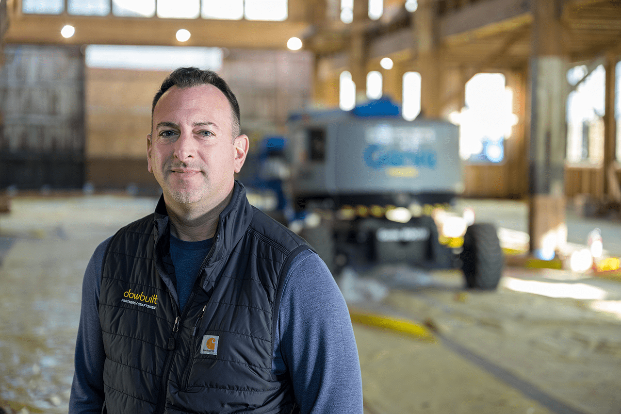 Frank Santisario, senior service superintendent for Dowbuilt in New York