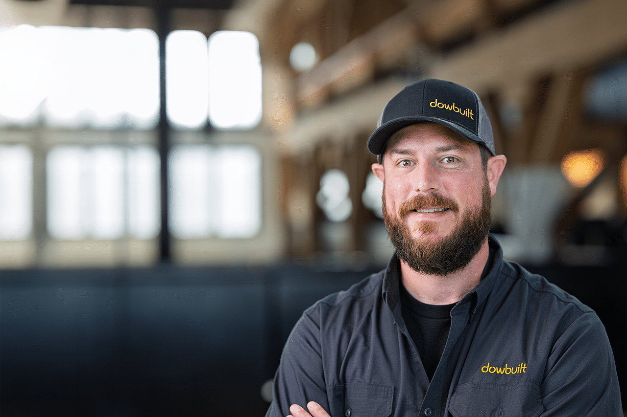 Nick Bevan, senior service superintendent for Dowbuilt