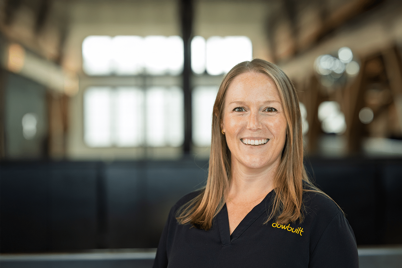 Shea Easley, senior service manager for Dowbuilt