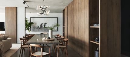 Ocean Drive residence built by Dowbuilt in Miami, Florida
